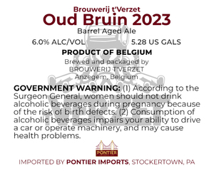 Brouwerij T'verzet Oud Bruin 2023 March 2023