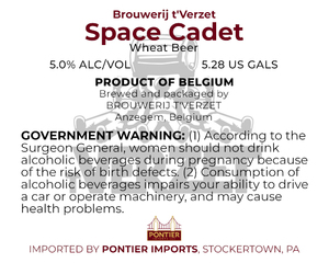 Brouwerij T'verzet Space Cadet March 2023