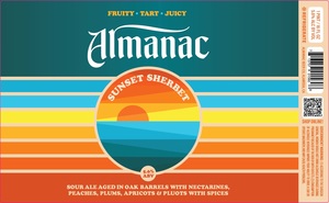 Almanac Beer Co. Sunset Sherbet March 2023