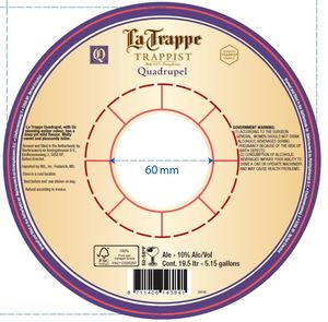 La Trappe Trappist Quadrupel March 2023