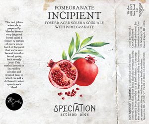Speciation Artisan Ales Pomegranate Incipient
