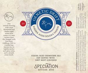 Speciation Artisan Ales Genetic Drift 2023