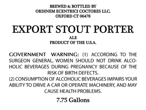 Export Stout Porter 