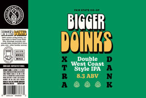 Fair State Brewing Cooperative Bigger Doinks