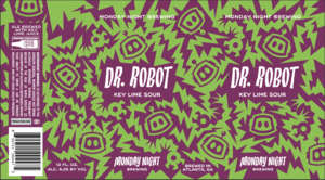 Monday Night Brewing Dr Robot Key Lime Sour