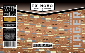 Ex Novo Brewing Company Bock Holliday March 2023
