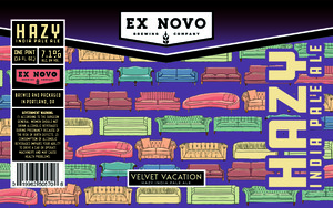 Ex Novo Brewing Company Velvet Vacation March 2023