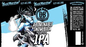 Devils Backbone Brewing Company Abominable Snow Buck