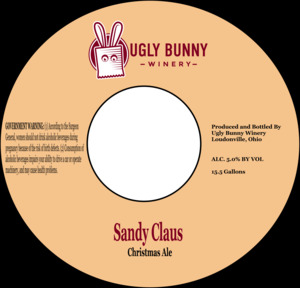Ugly Bunny Winery Sandy Claus