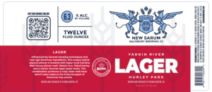 New Sarum Salisbury Brewing Company Yadkin River Lager March 2023