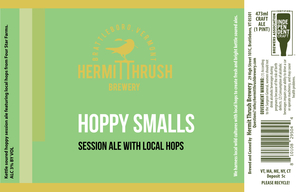 Hermit Thrush Brewery Hoppy Smalls March 2023