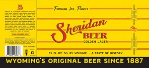 Sheridan Brewery Company Sheridan Beer Golden Lager