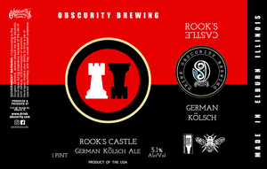 Rook's Castle German Kolsch Ale