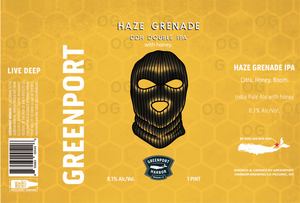 Greenport Harbor Brewing Co. Haze Grenade Ddh Double IPA