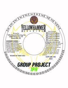 Yellowhammer Brewing, Inc. Group Project