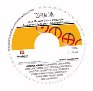 Foundation Brewing Company Tropical Jam