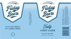 Friday Beers Tasty Light Lager