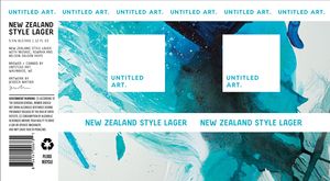 Untitled Art. New Zealand Style Lager