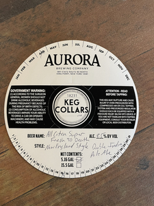 Aurora Brewing Co All Citra Super Fresh To Death March 2023