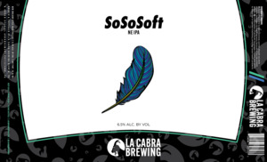 Sososoft New England Style India Pale Ale April 2023