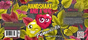 Fenwick Farms Brewing Company Handshake And A Hug Raspberry Lemonade Ale April 2023