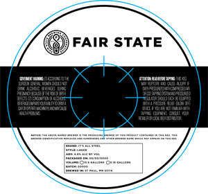 Fair State Brewing Cooperative It's All Steel