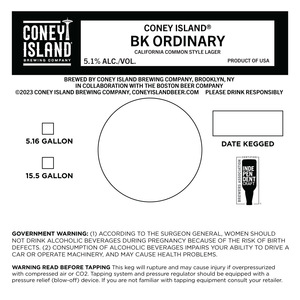 Coney Island Bk Ordinary March 2023