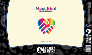 Most Kind Dry Hopped Pale Ale April 2023