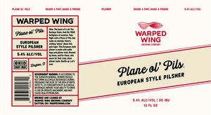 Warped Wing Plane Ol' Pils