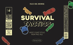 False Idol Brewing Survival Tactics West Coast Style India Pale Ale