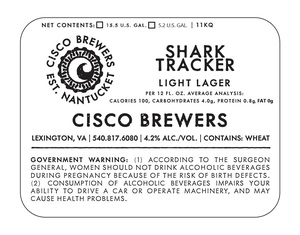 Cisco Brewers Shark Tracker March 2023