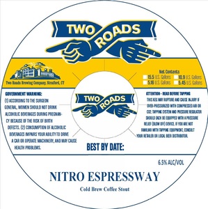 Two Roads Nitro Espressway March 2023