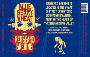 Redbeard Brewing Blueberry Wheat