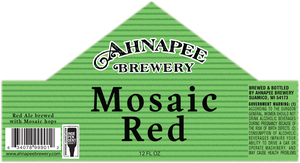 Ahnapee Brewery Mosaic Red