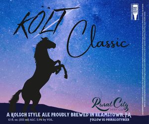 Rural City Beer Co. Kolt Classic