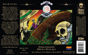 Bone Haus Brewing Englemann's Prickly Pear Ale March 2023