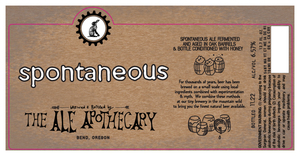 The Ale Apothecary Spontaneous March 2023
