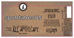 The Ale Apothecary Spontaneous