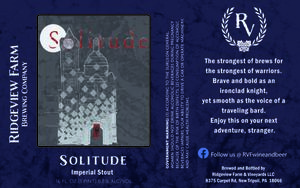 Ridgeview Farm Brewing Company Solitude March 2023