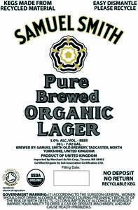 Samuel Smith Pure Brewed Organic Lager