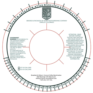 Wiley Roots Brewing Company Breakfast At Wiley's: Coconut Coffee Marshmallow