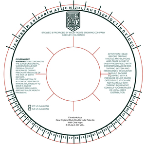 Wiley Roots Brewing Company Citradonkulous