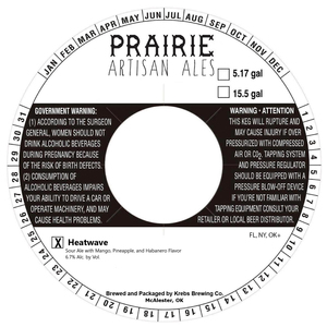 Prairie Artisan Ales Heatwave March 2023