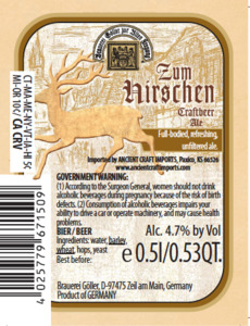 Brauerei GÖller Zum Hirschen