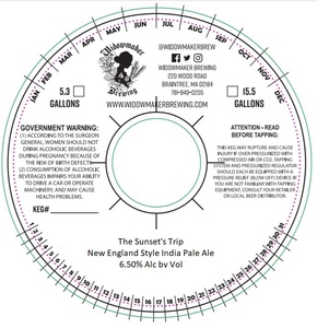 The Sunset's Trip New England Style India Pale Ale March 2023