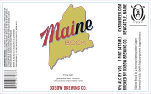 Oxbow Brewing Co. Maine Bock