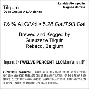 Tilquin Oude Gueuze A L'ancienne