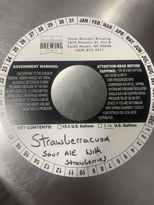 Three Blondes Brewing Stawberracuda