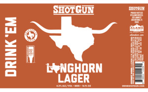 Shotgun Longhorn Lager 