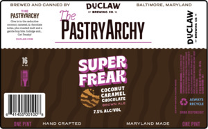Duclaw Brewing Co. The Pastryarchy Super Freak